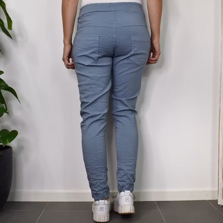Stretchig Byxa Alva JEANSBLÅ