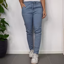 Stretchig Byxa Alva JEANSBLÅ