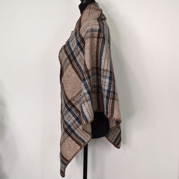 Sjal Stickad TAUPE