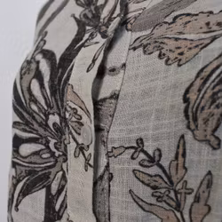 Blus Ellie Mönstrad BEIGE - Mix By Heart