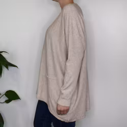 Stickad Tröja Isa BEIGE - Mix By Heart