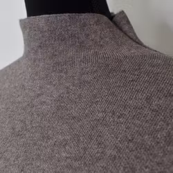 Klänning Halvpolo TAUPE