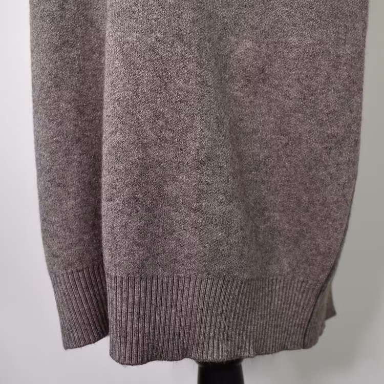 Klänning Halvpolo TAUPE