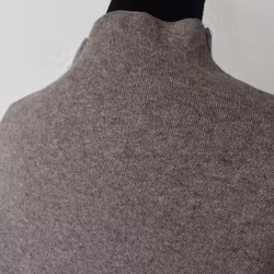 Klänning Halvpolo TAUPE