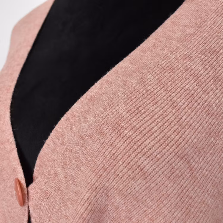 Poncho-sjal med Knapp ROSE