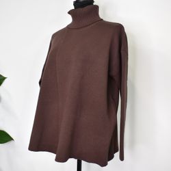 Polotröja Omlott MARRON