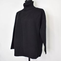 Polotröja Omlott SVART