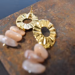 Örhänge Remake Exklusiv Sun Chip GULD - Jewelry By Elina Dahl