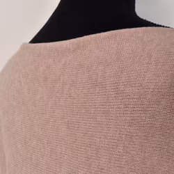 Finstickad tröja Volangärm ROSA