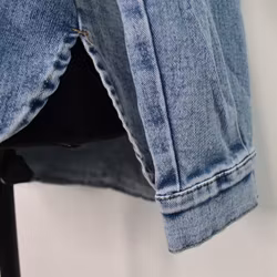 Skjortjacka Denim LJUS BLÅ - 3D Denim