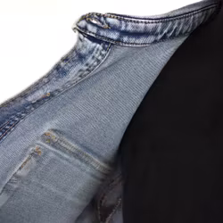 Skjortjacka Denim LJUS BLÅ - 3D Denim