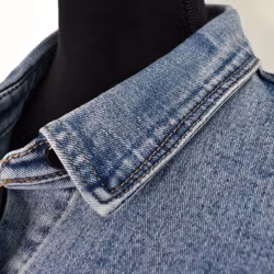 Skjortjacka Denim LJUS BLÅ - 3D Denim