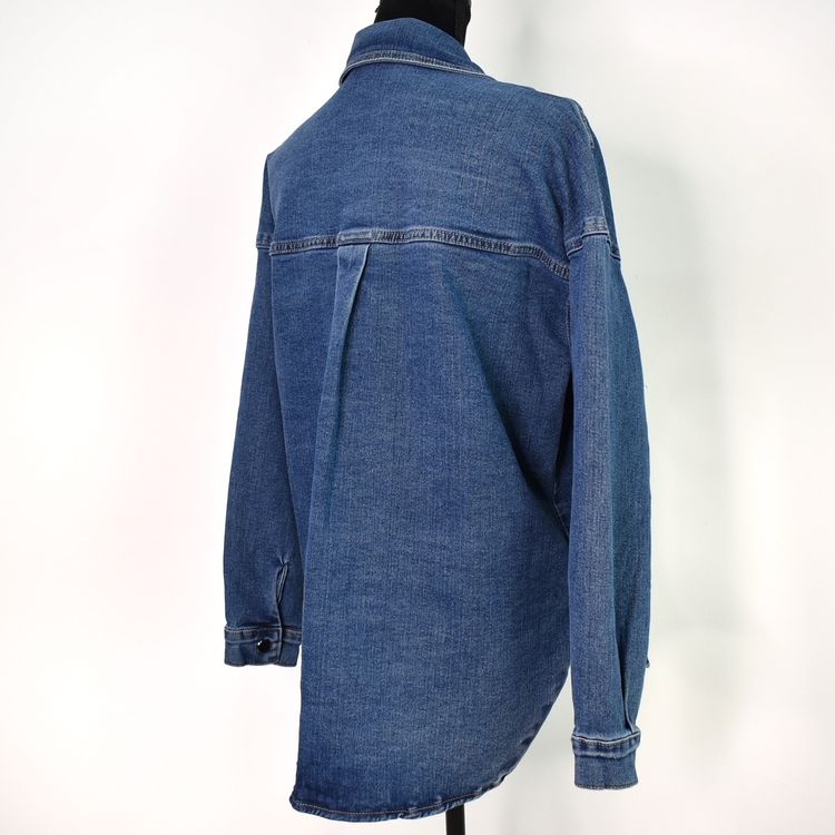 Skjortjacka Denim BLÅ - 3D Denim