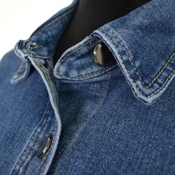 Skjortjacka Denim BLÅ - 3D Denim