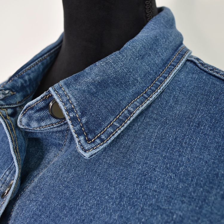 Skjortjacka Denim BLÅ - 3D Denim