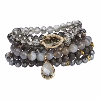 Armband Brianna GRÅ - The Moshi