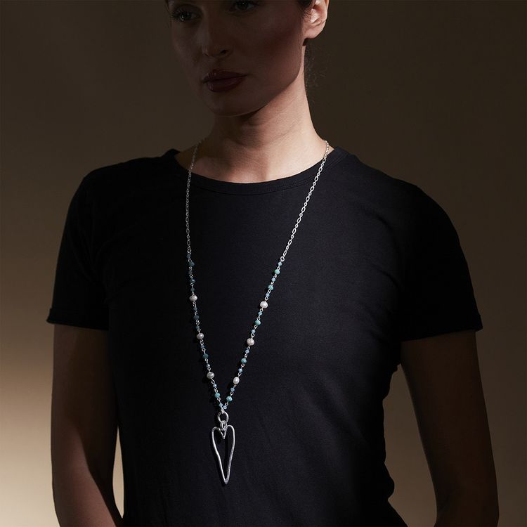 Halsband Fanny SILVER - The Moshi