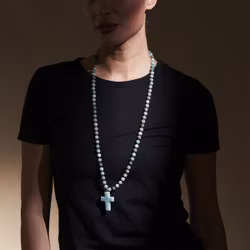 Halsband Caroline TURQUOISE - The Moshi