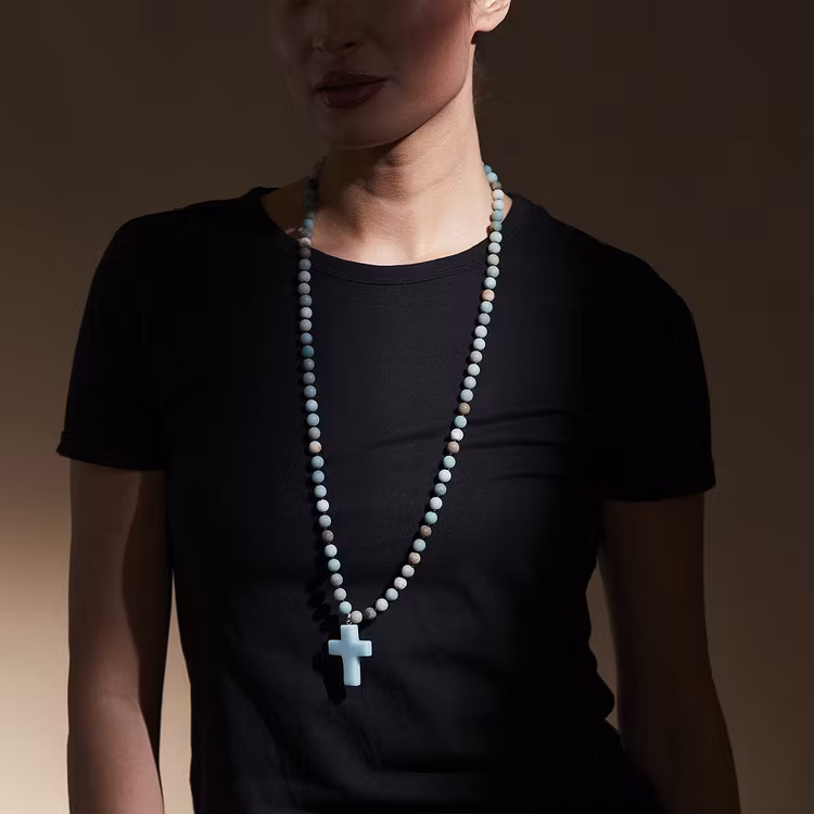 Halsband Caroline TURQUOISE - The Moshi