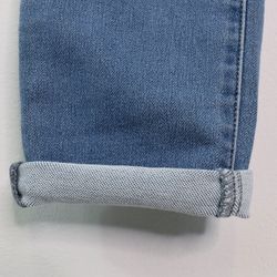 Jeans Jogger med Resårmidja och Knytband LJUS BLÅ - 3D Denim