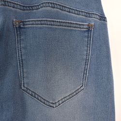 Jeans Jogger med Resårmidja och Knytband LJUS BLÅ - 3D Denim