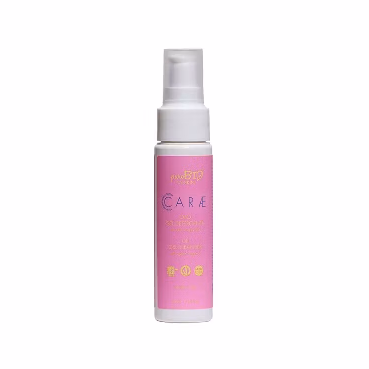 Ansiktsrengöring CARÆ Oil Gel Argan 50ml - puroBIO Cosmetics