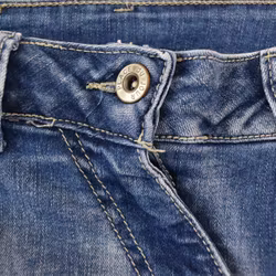 SECOND HAND Baggy Jeans BLÅ Storlek 34 - Place du Jour