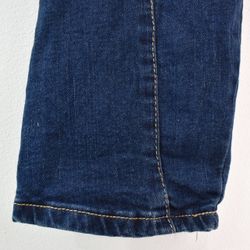SECOND HAND Baggy Jeans MÖRK BLÅ Storlek S