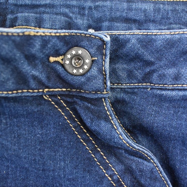 SECOND HAND Baggy Jeans MÖRK BLÅ Storlek S