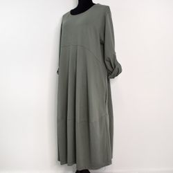 Sweatshirtklänning MILITARY