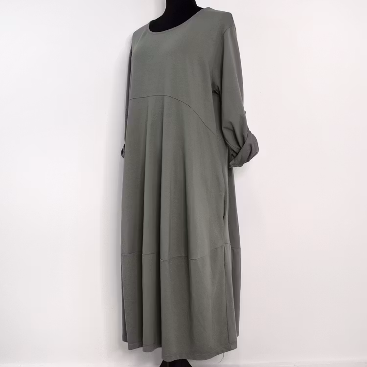 Sweatshirtklänning MILITARY