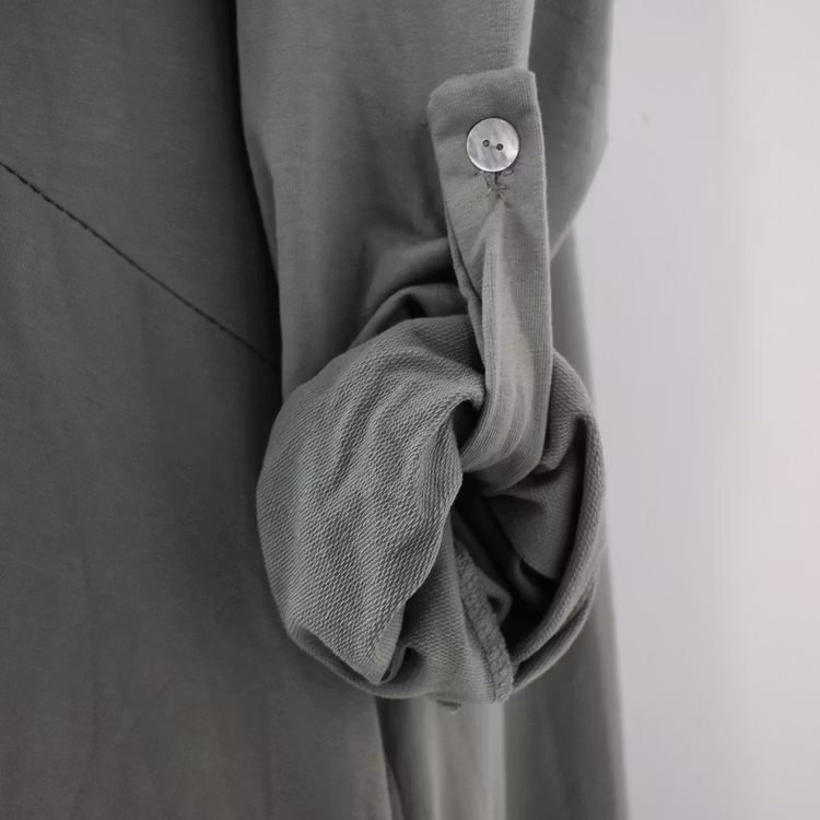 Sweatshirtklänning MILITARY