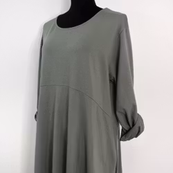 Sweatshirtklänning MILITARY