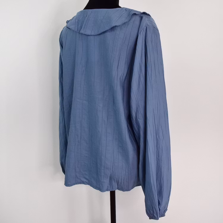 Blus Ribecka JEANSBLÅ - Mix By Heart
