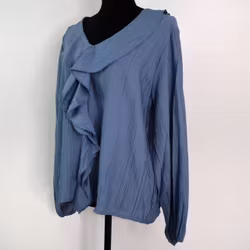 Blus Ribecka JEANSBLÅ - Mix By Heart