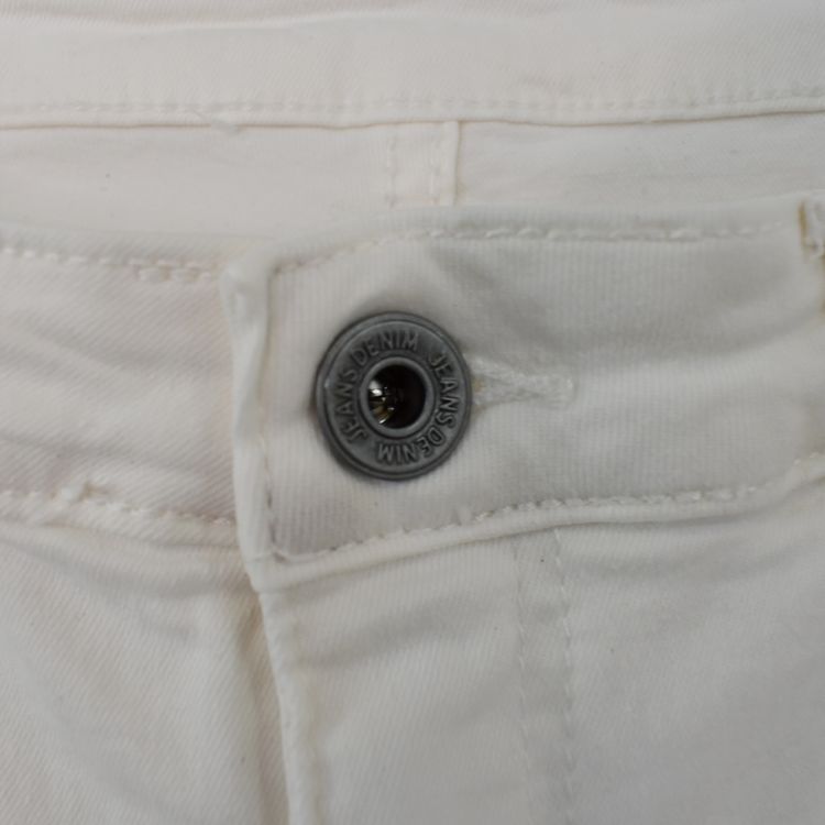 Stretchjeans Shortcut med fransar PANNA - 3D Denim