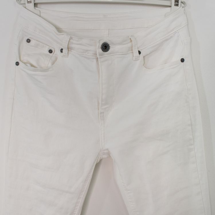 Stretchjeans Shortcut med fransar PANNA - 3D Denim