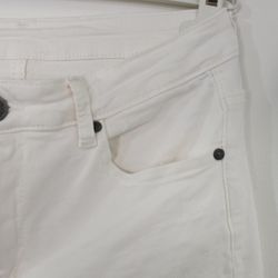 Stretchjeans Shortcut med fransar PANNA - 3D Denim