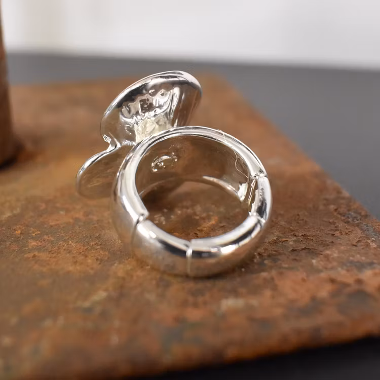 Elastisk ring Nathalie SILVER - The Moshi