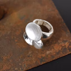 Elastisk ring Nathalie SILVER - The Moshi