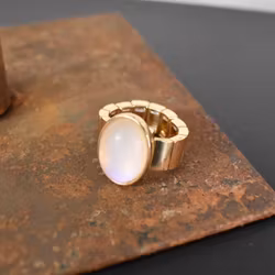 Elastisk ring Sophie GULD - The Moshi