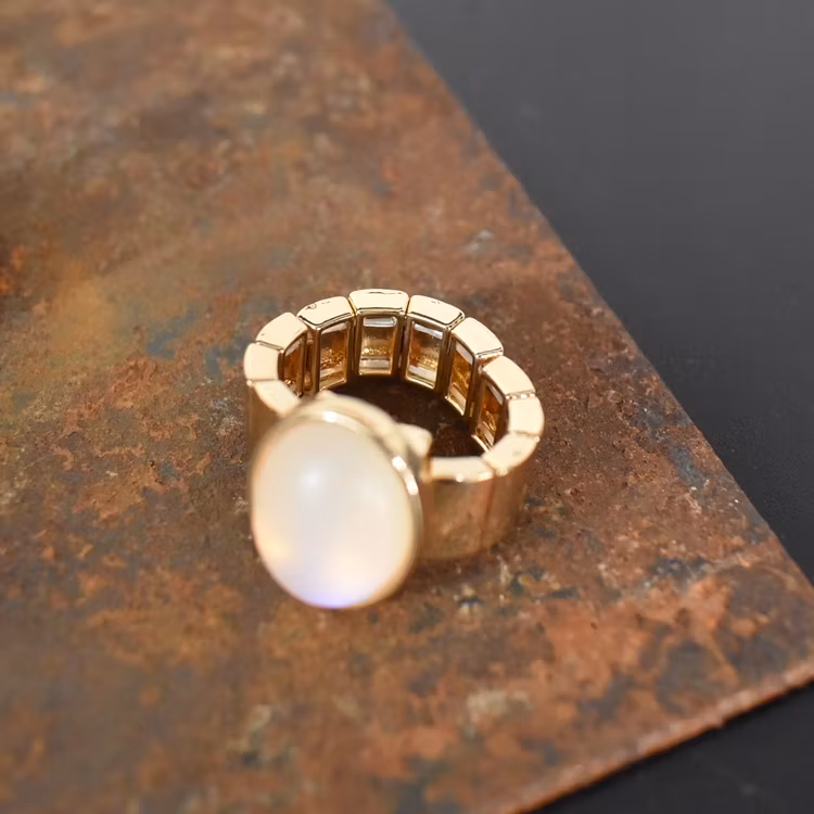 Elastisk ring Sophie GULD - The Moshi