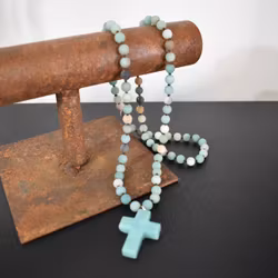 Halsband Caroline TURQUOISE - The Moshi