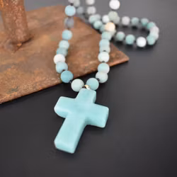 Halsband Caroline TURQUOISE - The Moshi