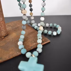 Halsband Caroline TURQUOISE - The Moshi