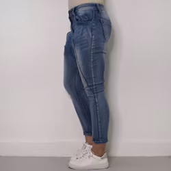 SECOND HAND Baggy Jeans BLÅ Storlek 34 - Place du Jour