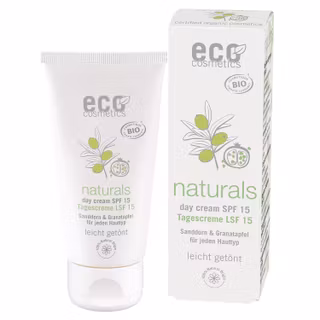 Dagkräm Tonad spf15 Havtorn & Granatäpple 50ml - Eco Cosmetics