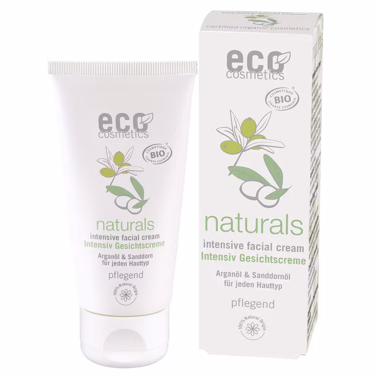 Ansiktskräm Intensiv Arganolja & havtorn 50ml- Eco Cosmetics