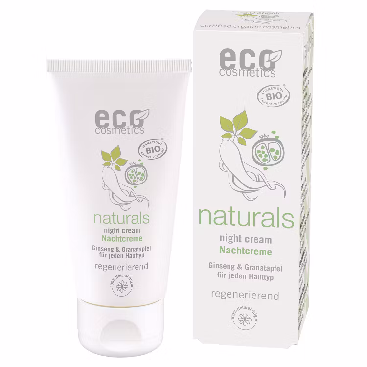 Nattkräm Ginseng & Granatäpple 50ml - Eco Cosmetics