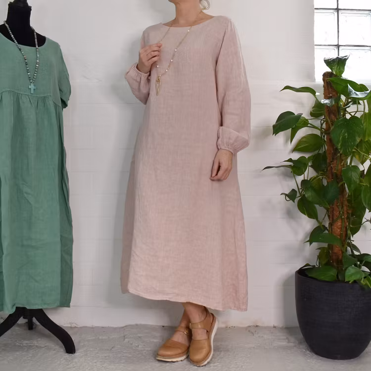 Linneklänning ROSA